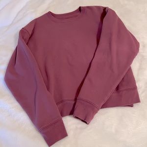 Girlfriend Collective Brushed Fleece Crewneck Sweater